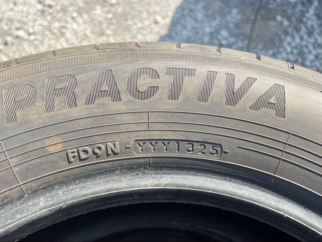 プラクティバ　195/65r15 25年製　バリ山　美品　早い者勝ち