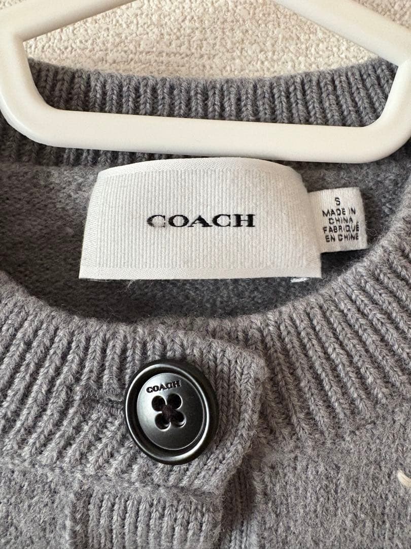 ruuuuuto 専用 COACH アーガイル柄 カーディガン