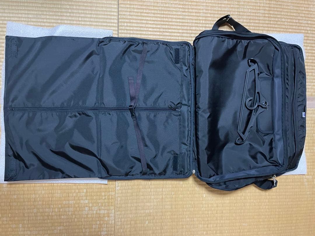 【Boooooo 】 黒 ポーター　ナイロン ガーメントバッグ
