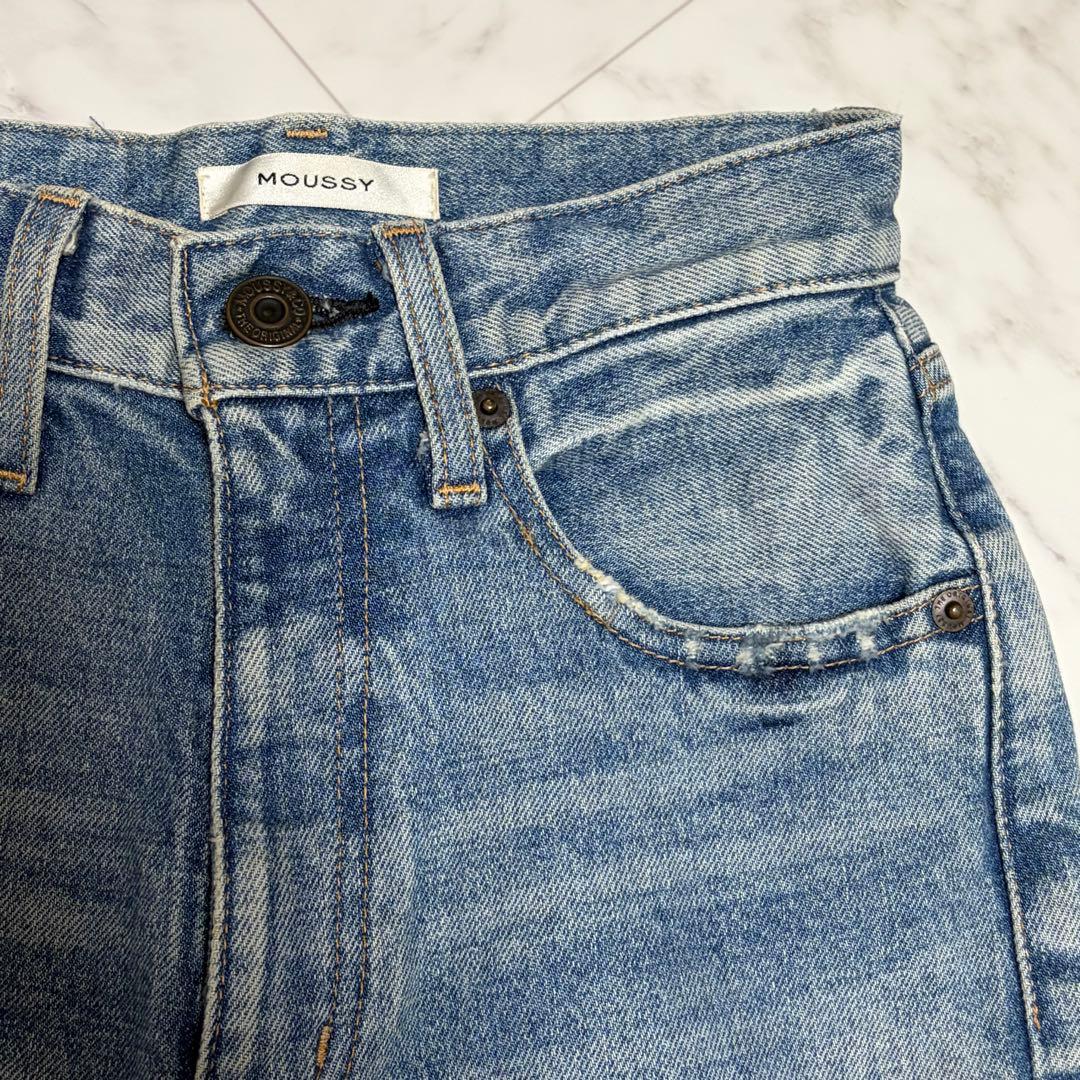 MOUSSY マウジー デニム MVS FLARE フレア ジーンズ W23