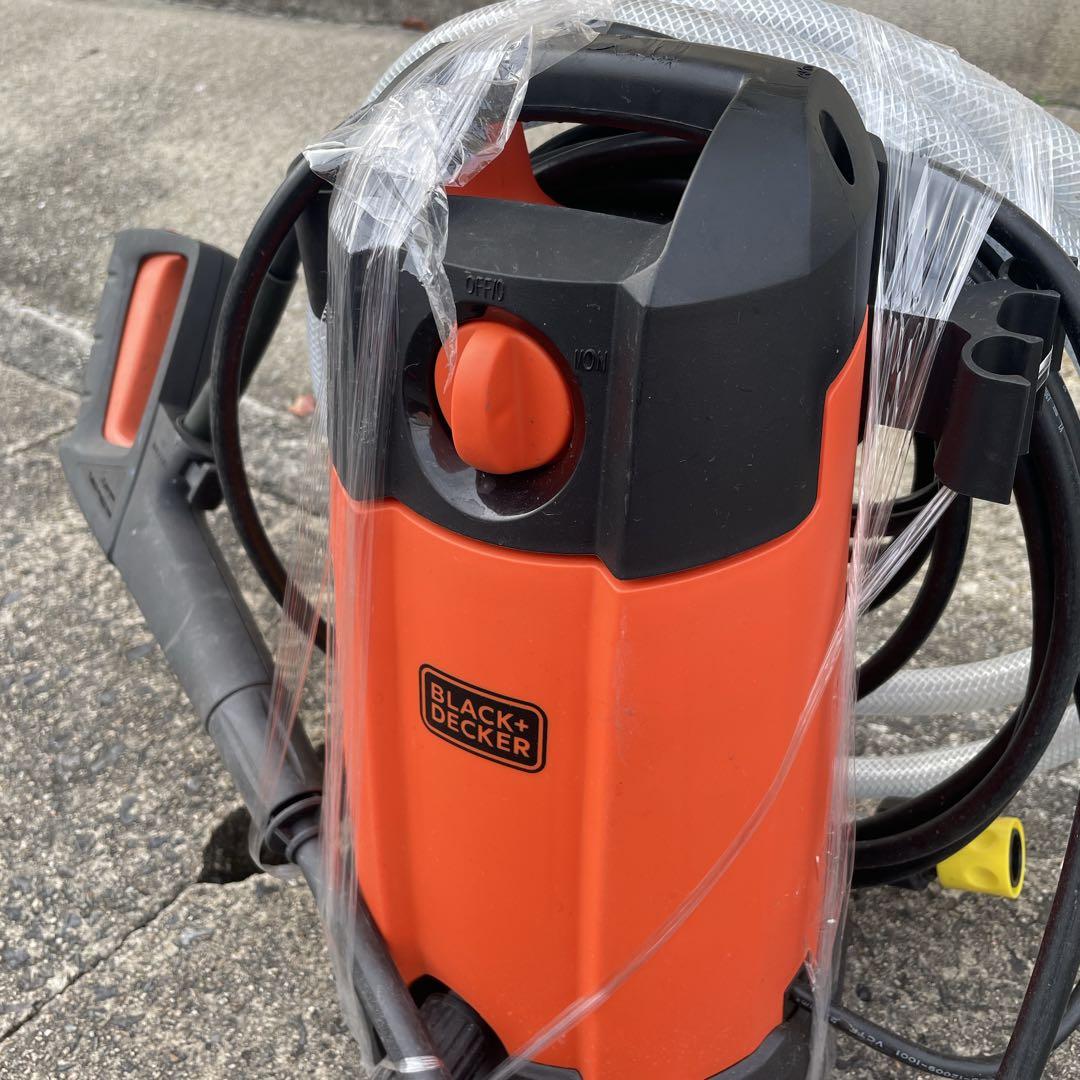 ブラックデッカー 高圧洗浄機 IPX5 屋外用 屋内用