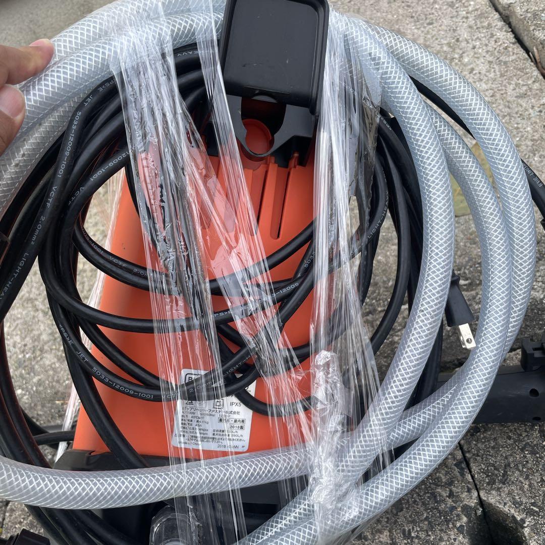 ブラックデッカー 高圧洗浄機 IPX5 屋外用 屋内用