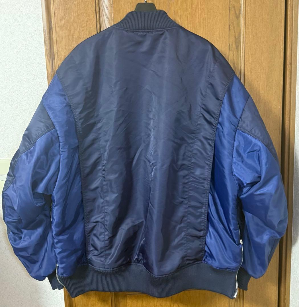 SEESEW OVERSPEC MA-1 JACKET ネイビー　M 美品