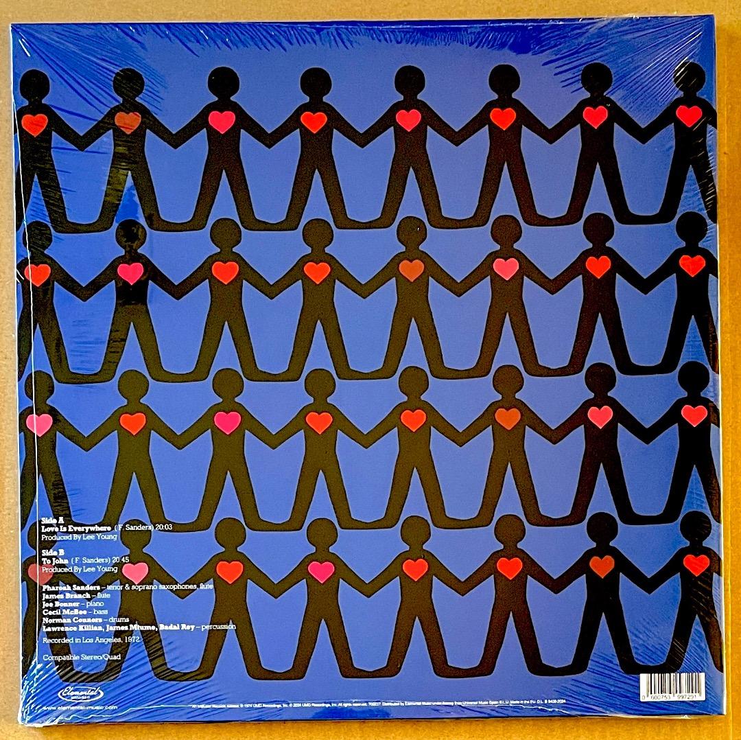 Pharoah Sanders Love In Us All 新品 アナログ盤