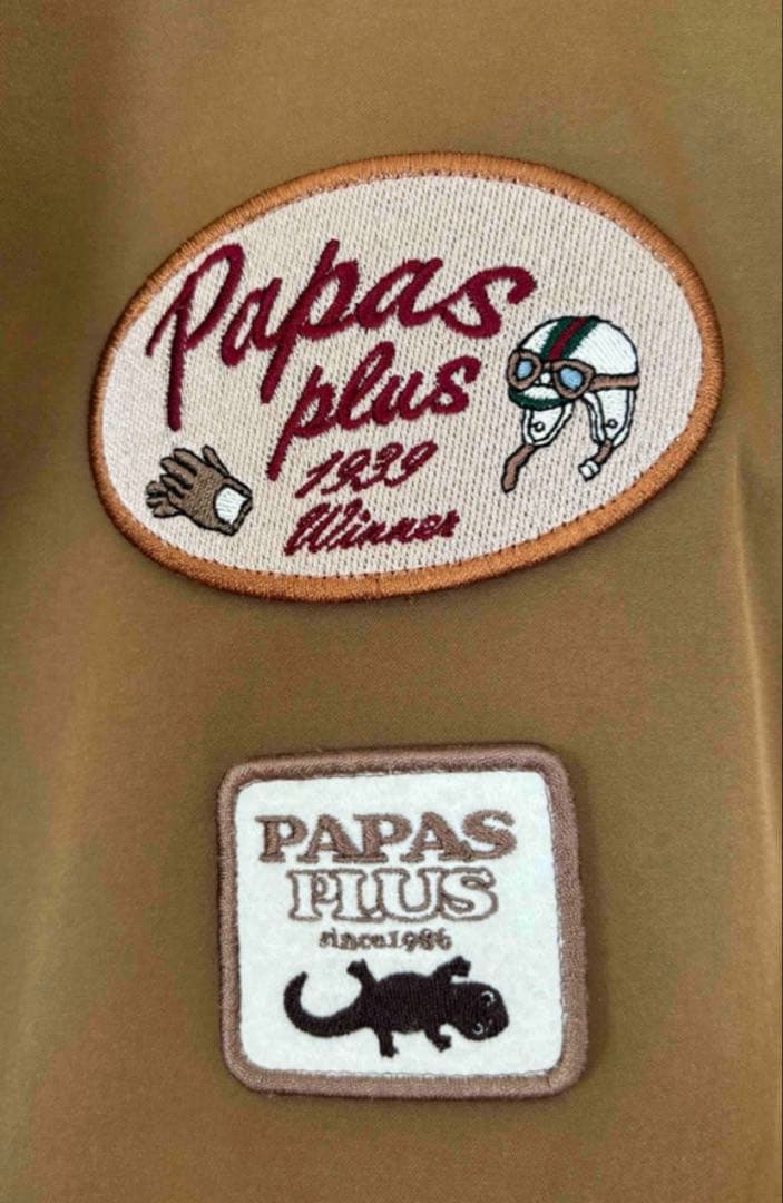 Papas+ 2025〜26AWブルゾン ブラウン S