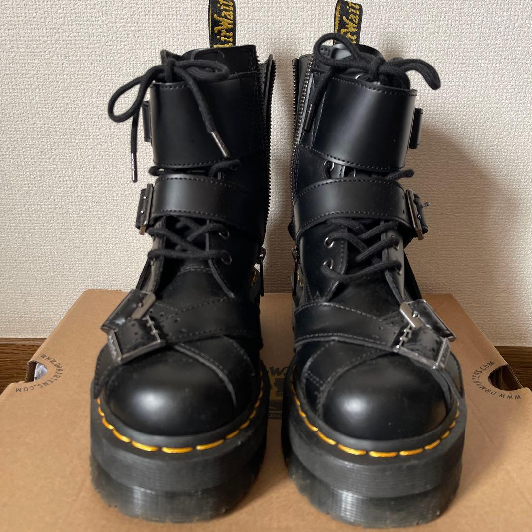 レア♡Dr. Martens ブラックブーツ 厚底　UK4