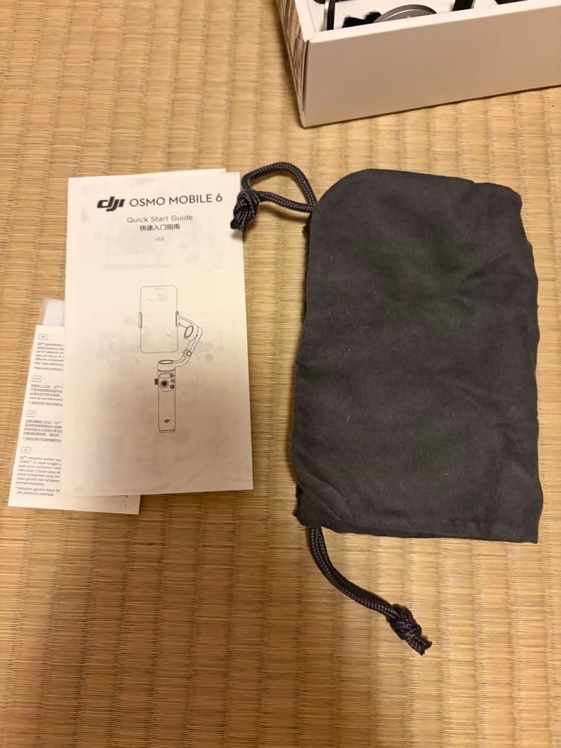 美品★ DJI Osmo Mobile 6 スマホ用ジンバル 動作OK 自撮り
