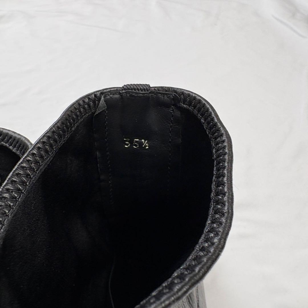 靴 PRADA SPORT square toe heels black