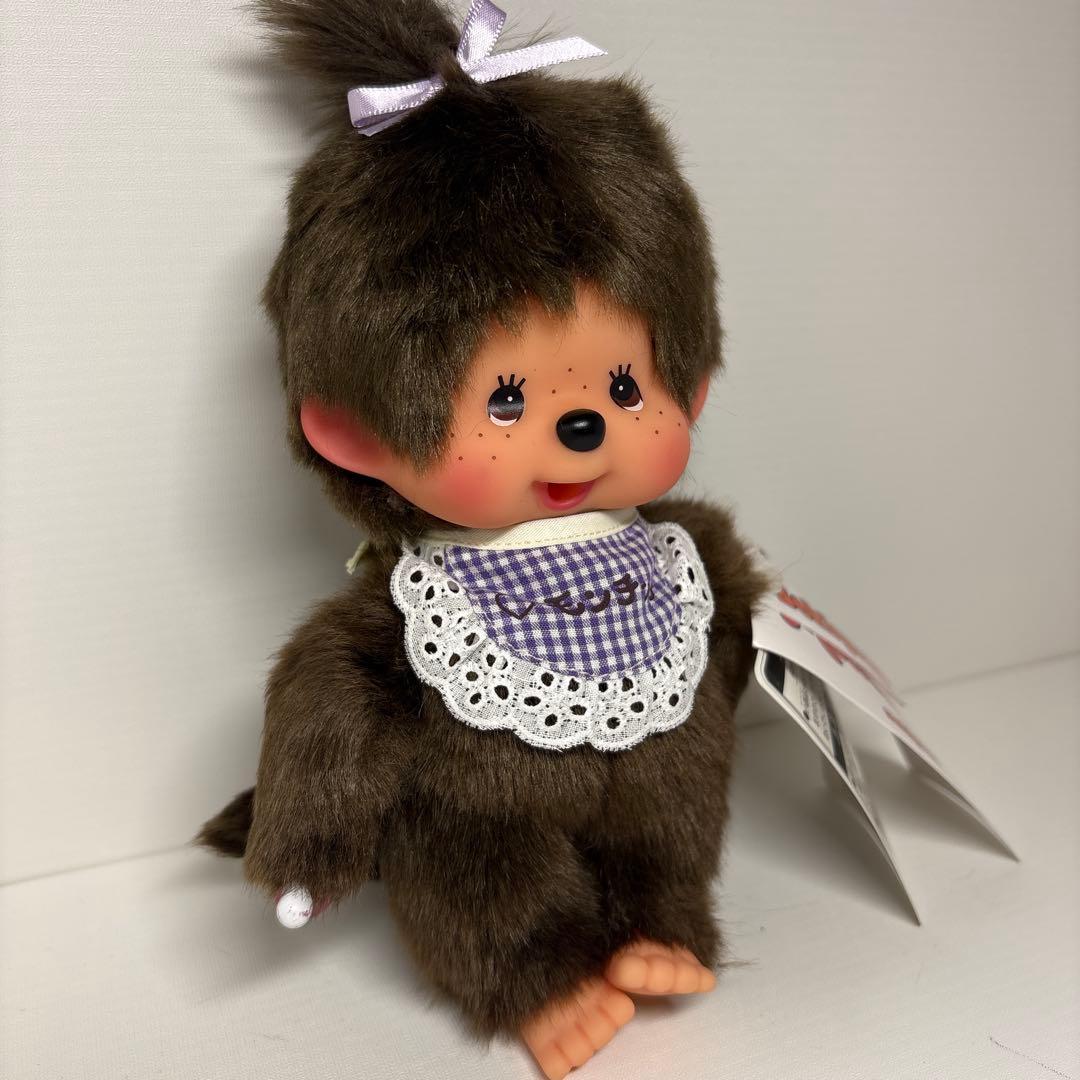 2019年発売 店舗限定 新品 ギンガムスタイ モンチッチ パープル 女の子 0