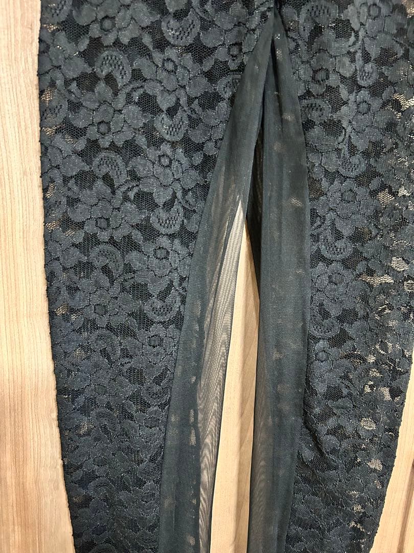プランクプロジェクト　レースタイツ / Lace Tights ブラック