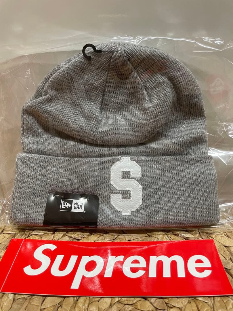 Merzon Supreme×NEWERA ニット帽 グレー