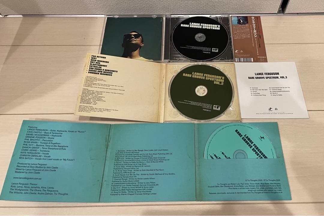 バラ売り不可【希少】ランスファーガソンLance FergusonCD3枚セット