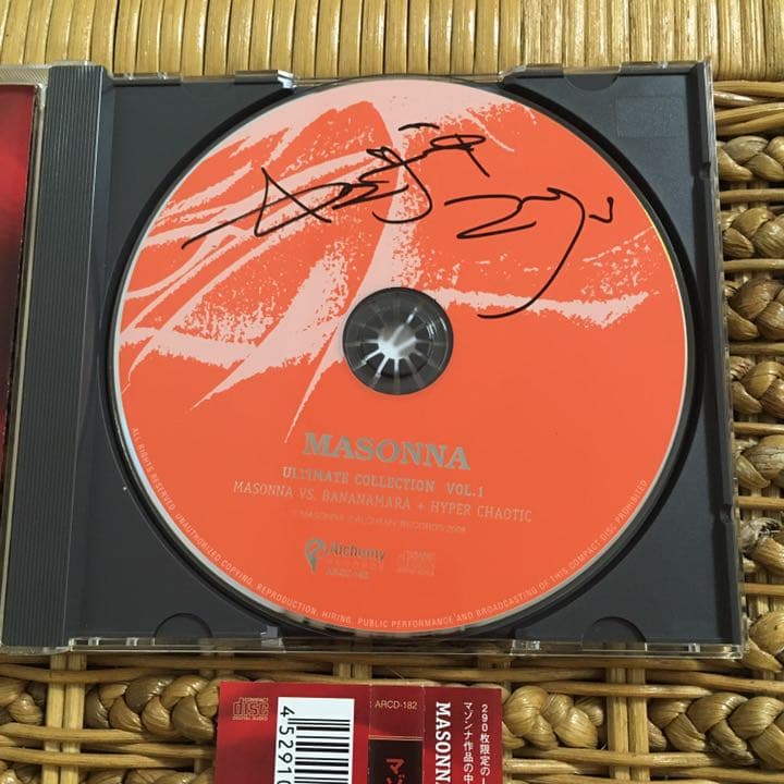MASONNA / ULTIMATE COLLECTION サイン有 レア 希少