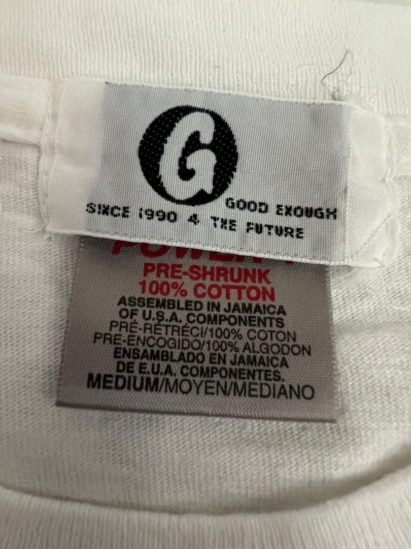 グッドイナフ　ホワイト Tシャツ