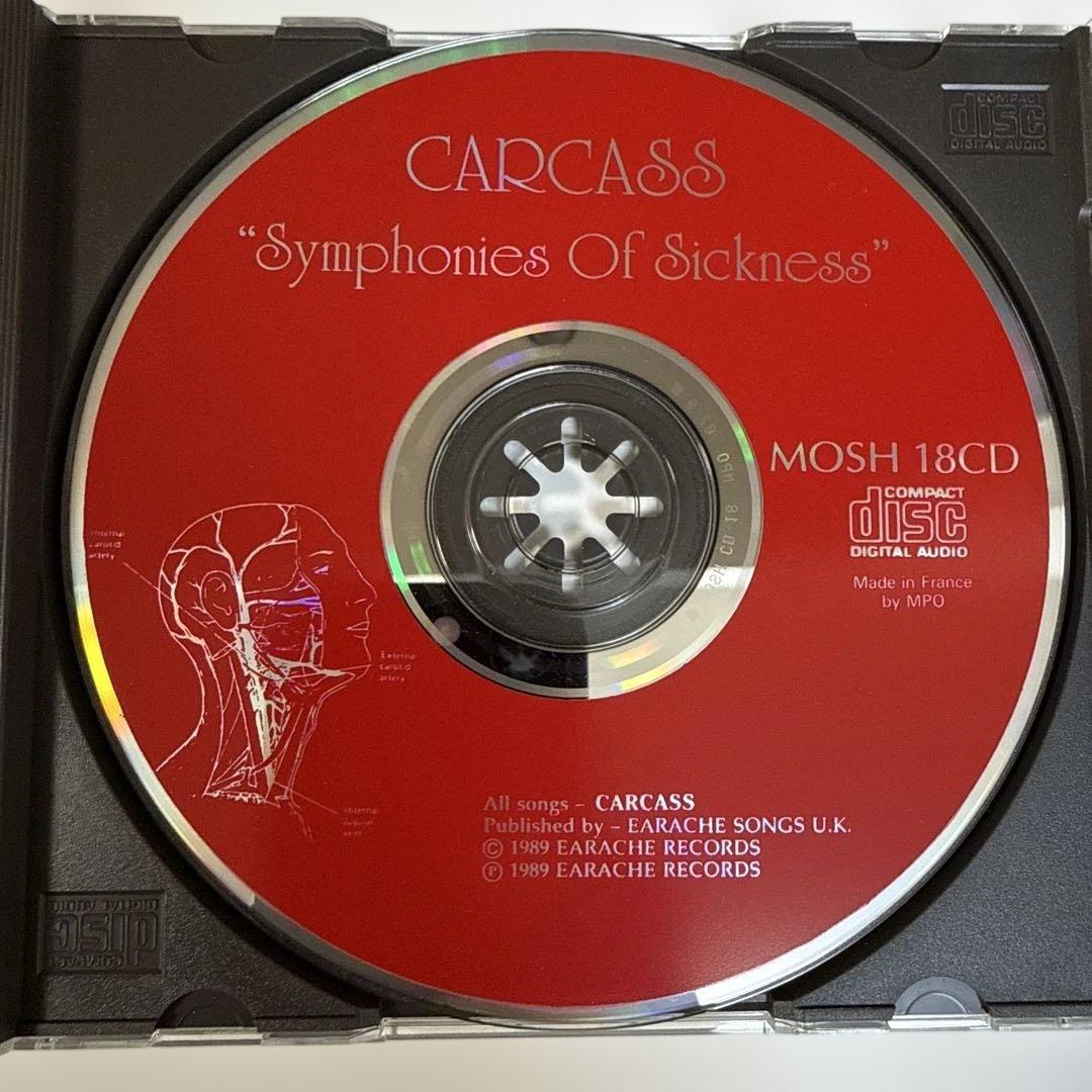 Carcass – Symphonies Of Sickness / 1989
