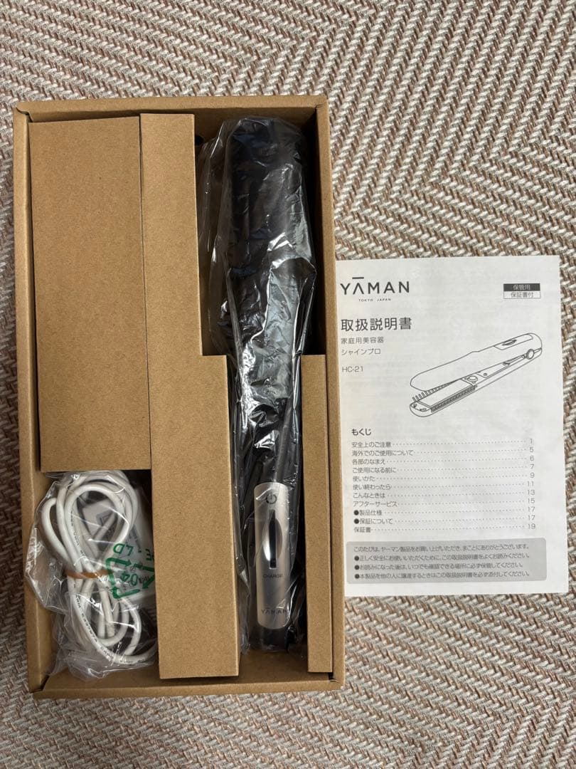 YAMAN シャインプロ　トリートメントヘアアイロン