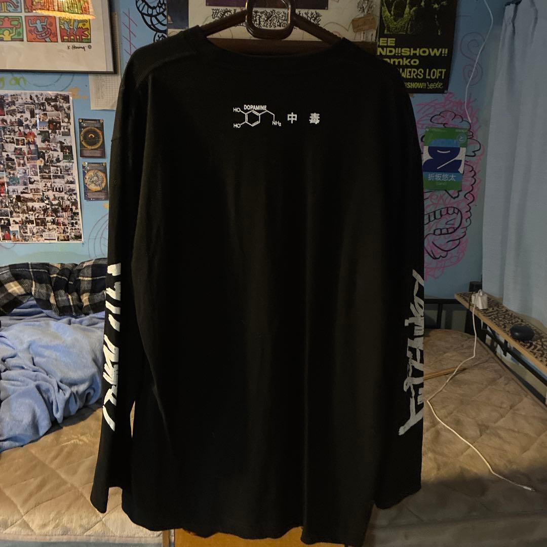 トップシークレットマンロングTシャツ