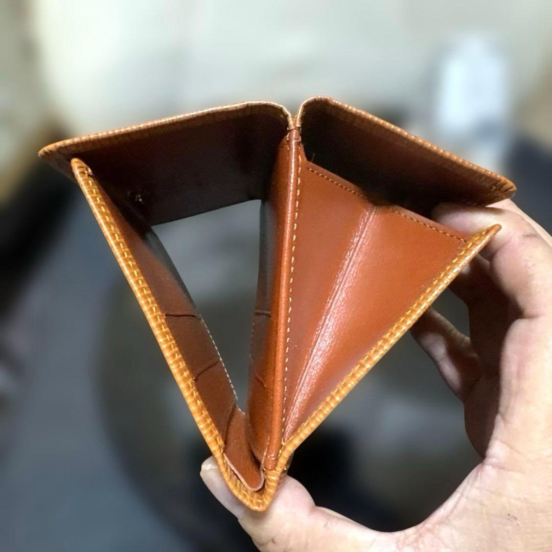 ⑤☆未使用/美品♪エピＷホック 折り財布 ケニアブラウン