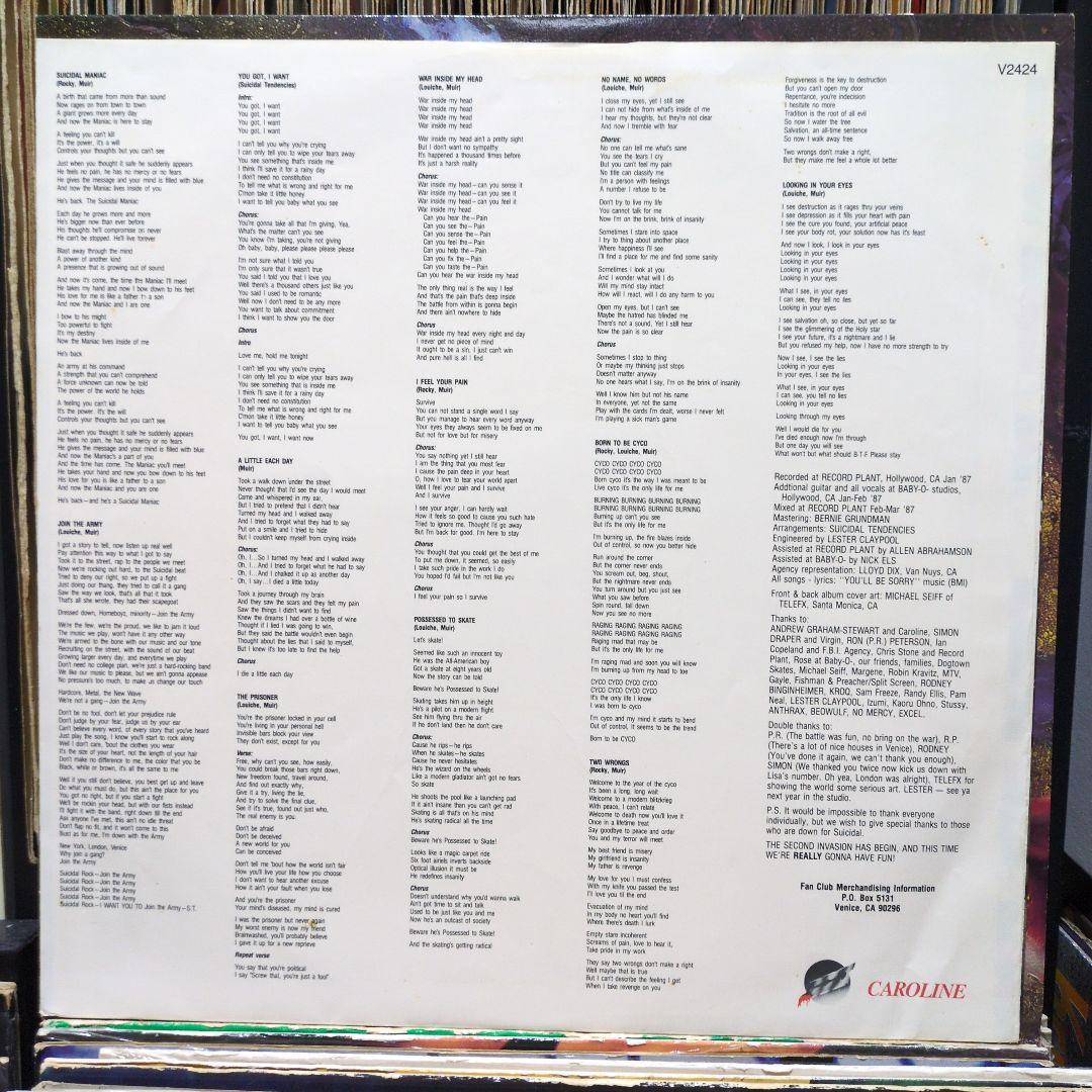 ☆Suicidal Tendencies / Join the Army/ LP