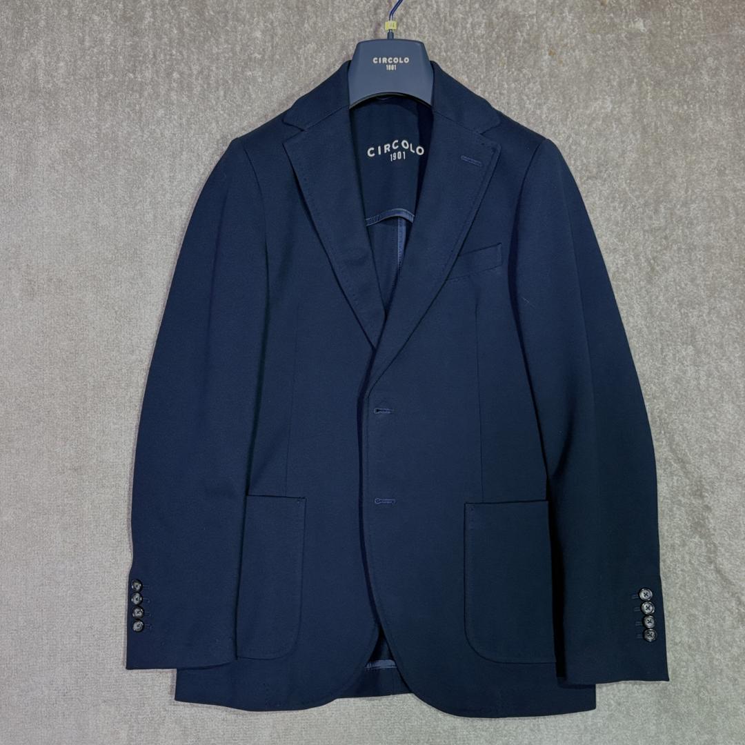 ビジカジ✨10%off CIRCOLO1901定番 3シーズン ネイビー 44S