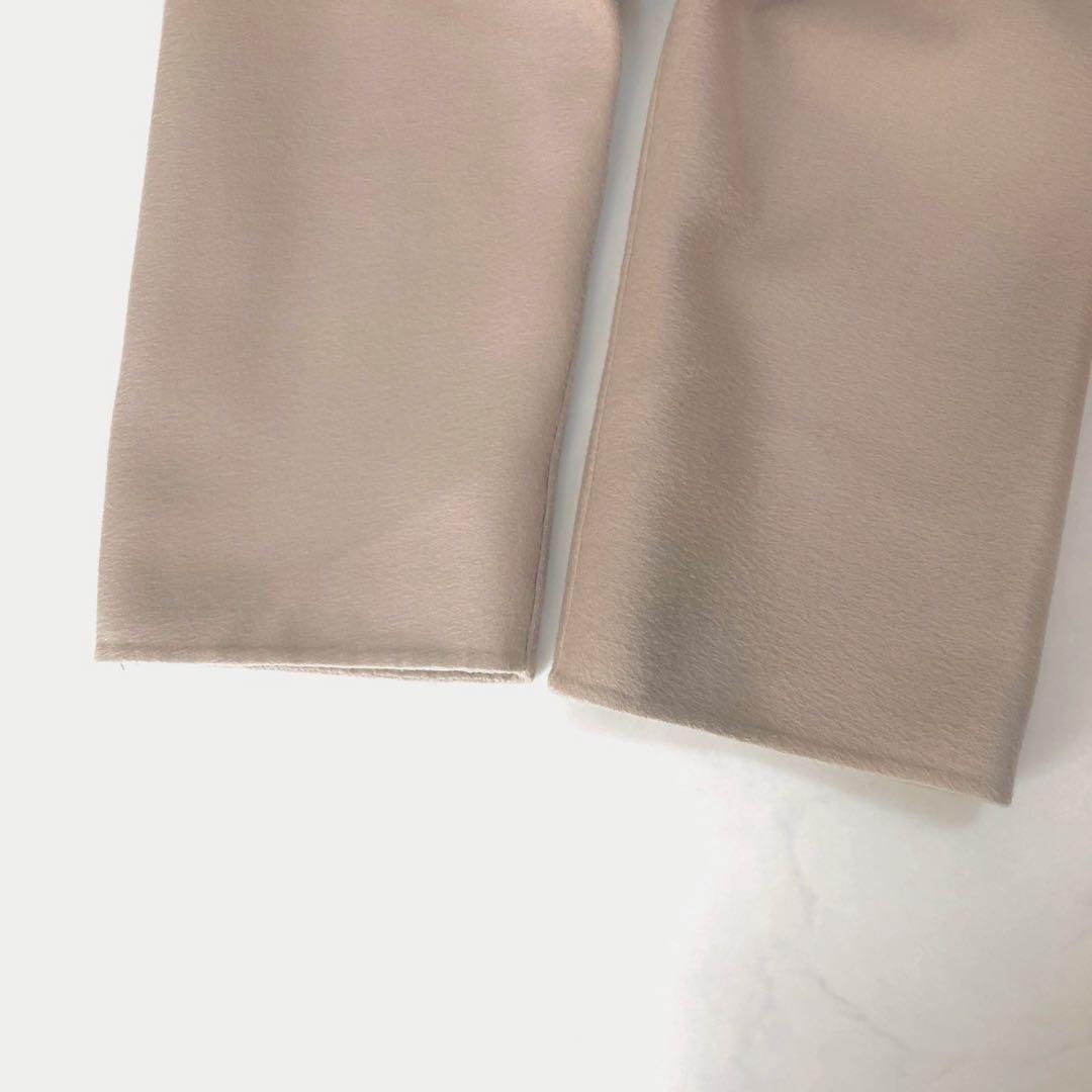 美品✨️ドゥーズィエムクラス　ミンクファー リバーコート　ベルト　ピンクベージュ