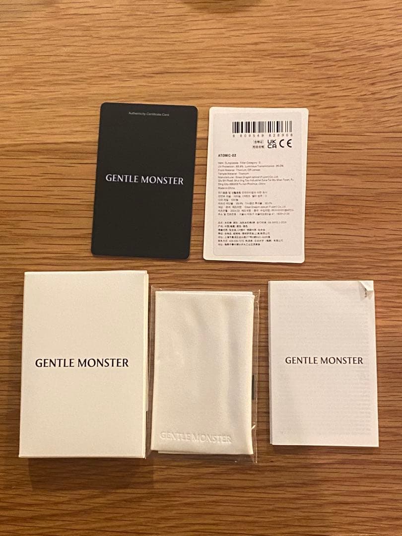 Gentle Monster Atomic 02（クリアレンズ）
