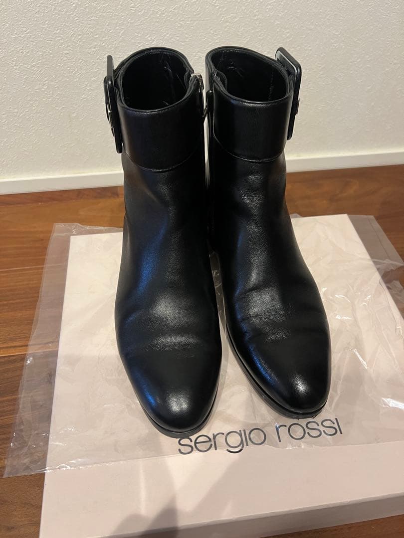 セルジオロッシ ショートブーツ　37.5 マリソル掲載　美品