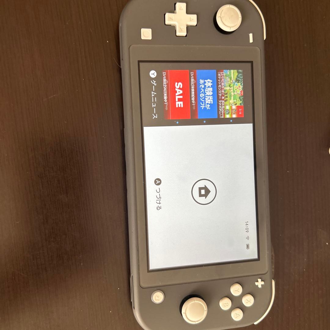 任天堂Switchライト（箱無し）グレー