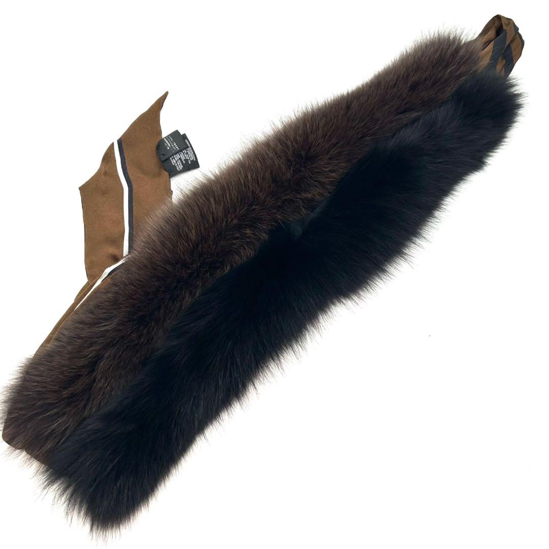 FENDI フェンディ　ストール　ファー　スカーフ　ショール　ティペット