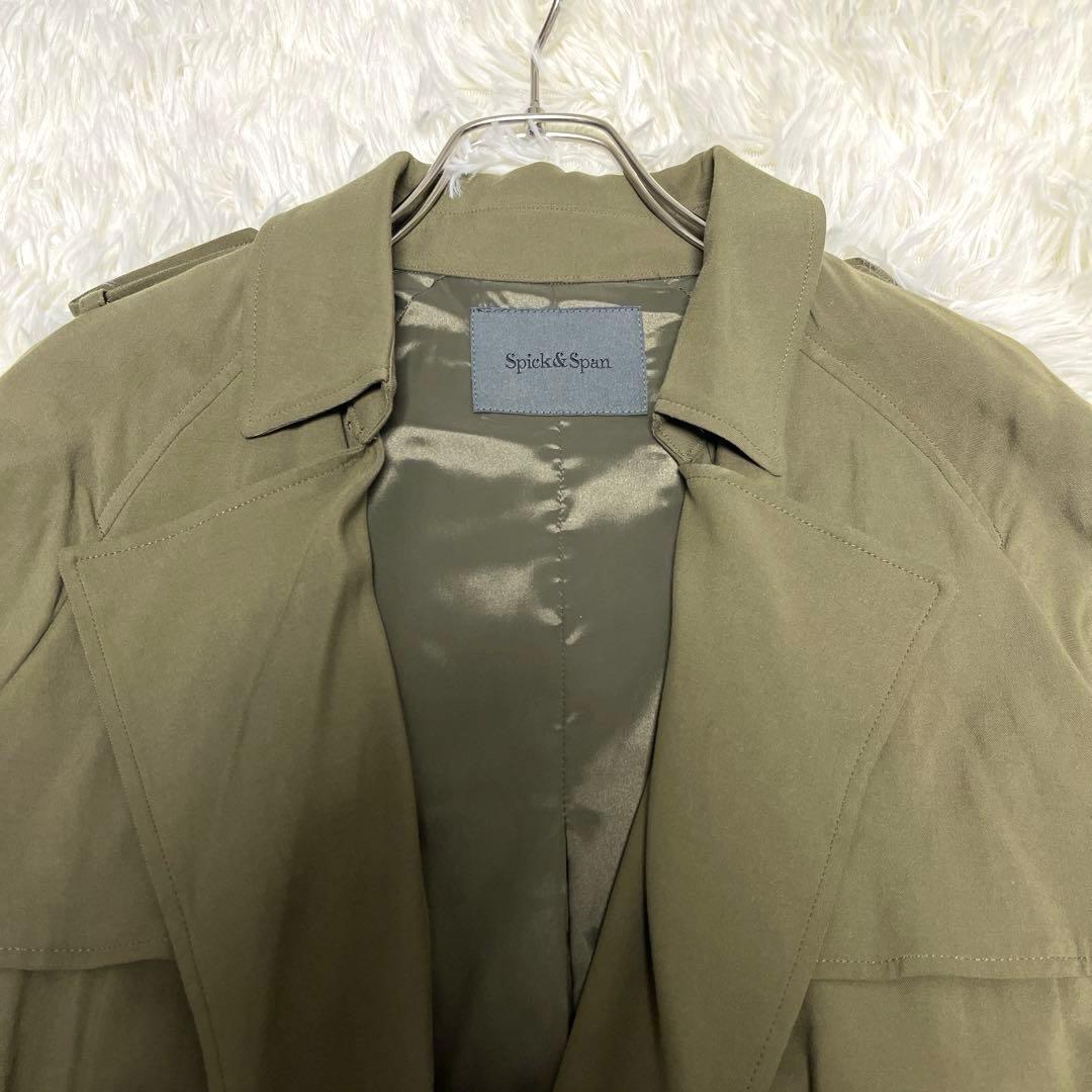 Spick&Span スピックアンドスパン 新品タグ付きトレンチコート カーキ