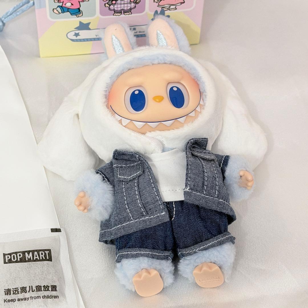 ラブブ　サンリオ　シナモロール　THE MONSTERS ぬいぐるみペンダント