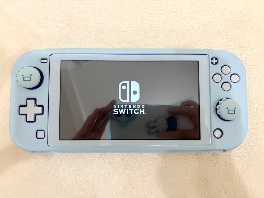 Nintendo Switch Lite 本体 ブルー カバー付き