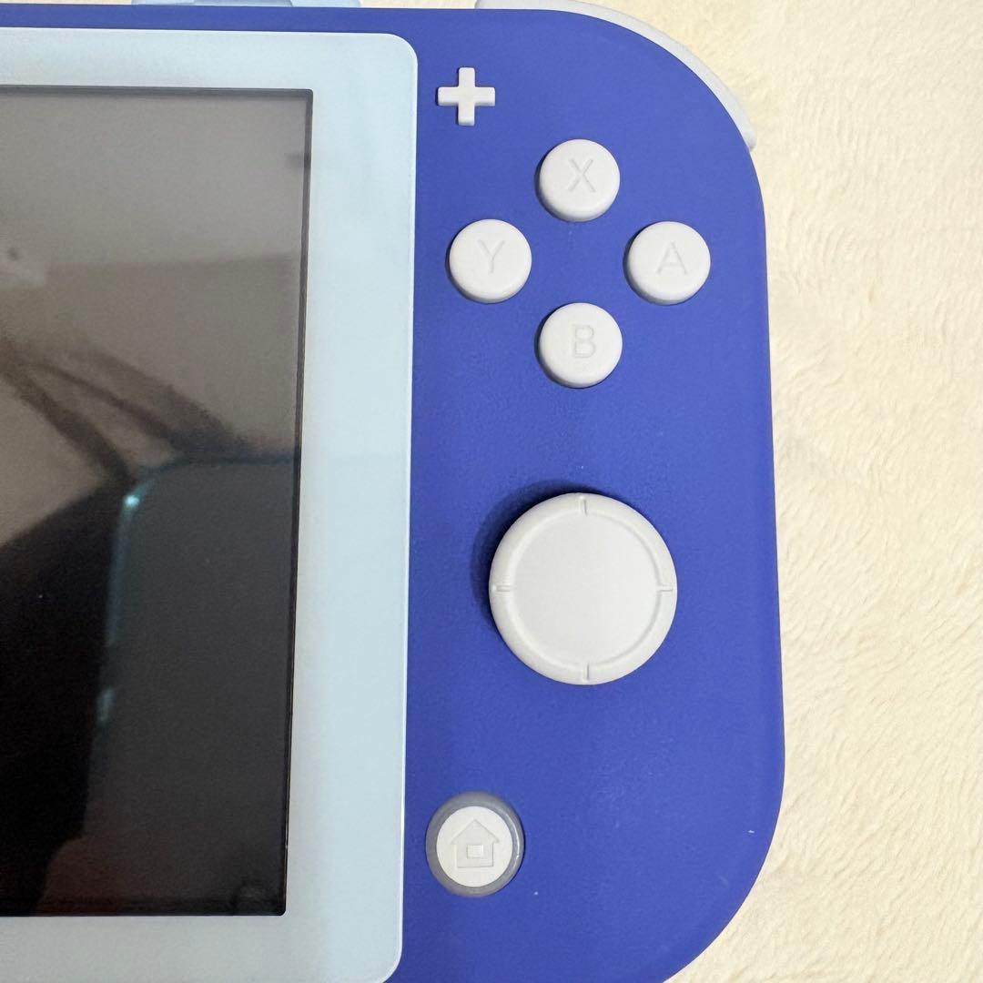 Nintendo Switch Lite 本体 ブルー カバー付き