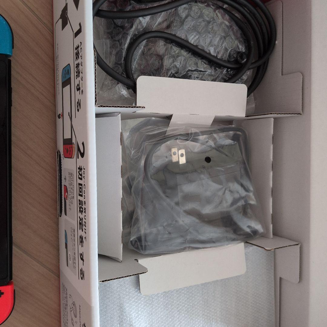 Nintendo Switch 本体 青/オレンジ 付属品全部有り動作確認済