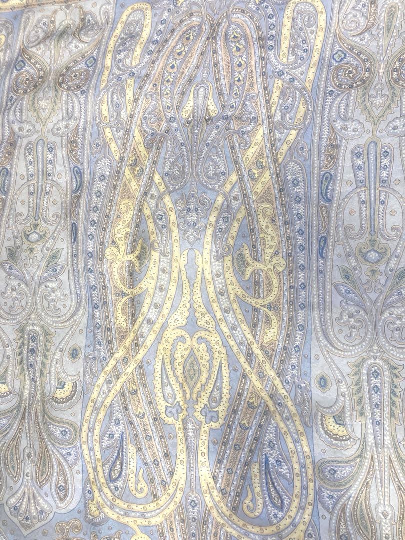 etro エトロ ストール シルク100% 薄手 イタリア製　ペイズリー柄