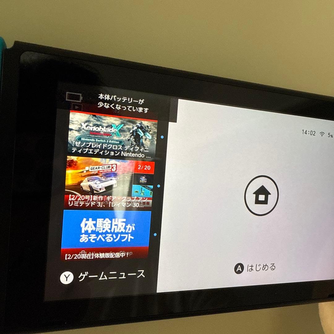 Nintendo Switch 本体 ネオンレッド/ブルー