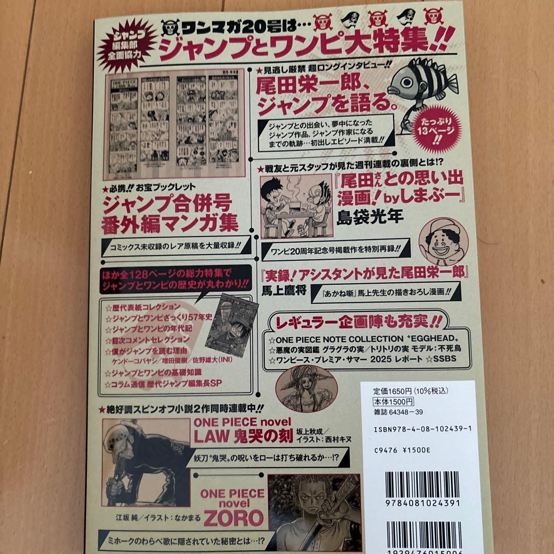 ONE PIECE magazine 20 付録あり