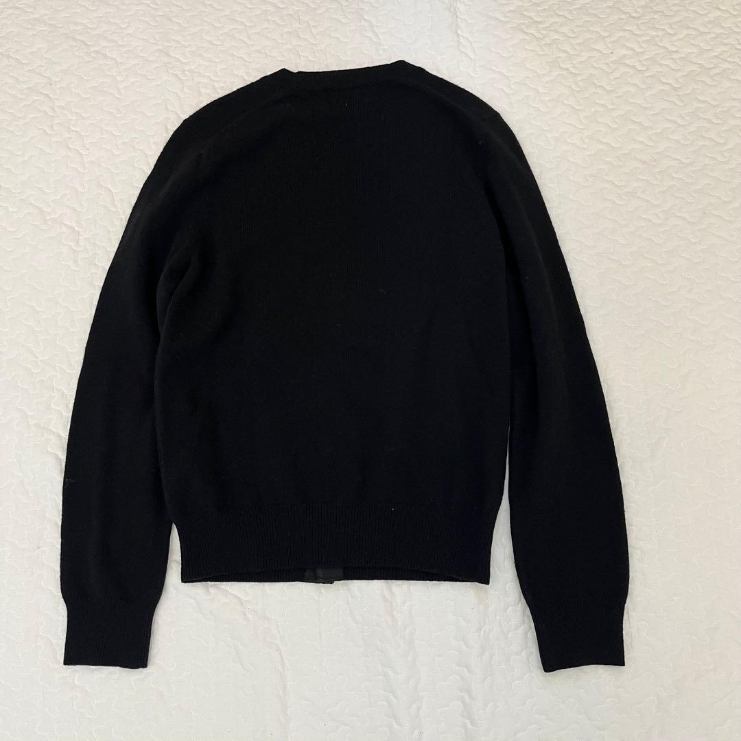 中*島様 PLAY COMME des GARCONS カーディガン 黒 S レ