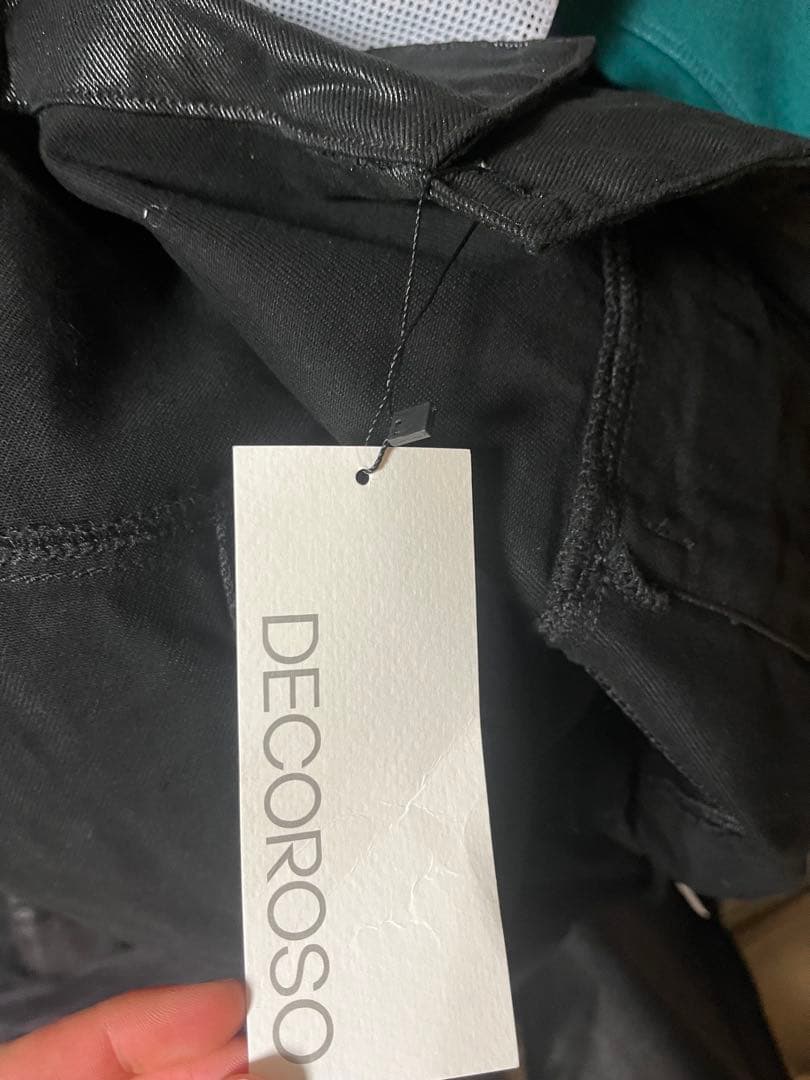 DECOROSUコーティングデニムジャケット　サイズ1