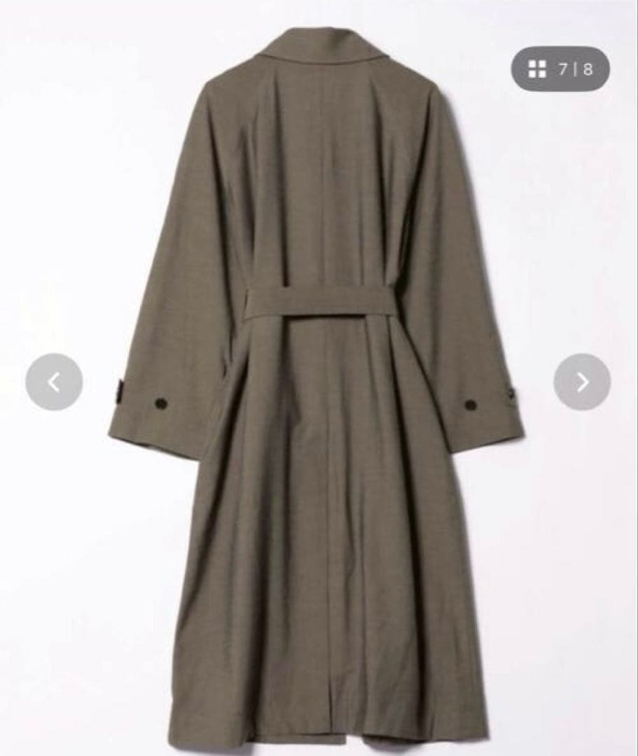 anuke アンヌーク　Soutiencollar Raglan Coat