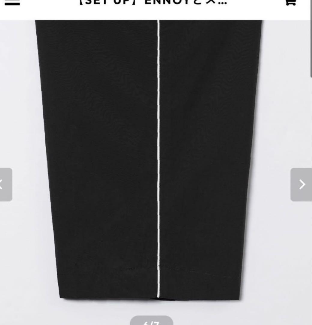 ENNOY PIPING NYLON TRACK PANTS Mサイズ