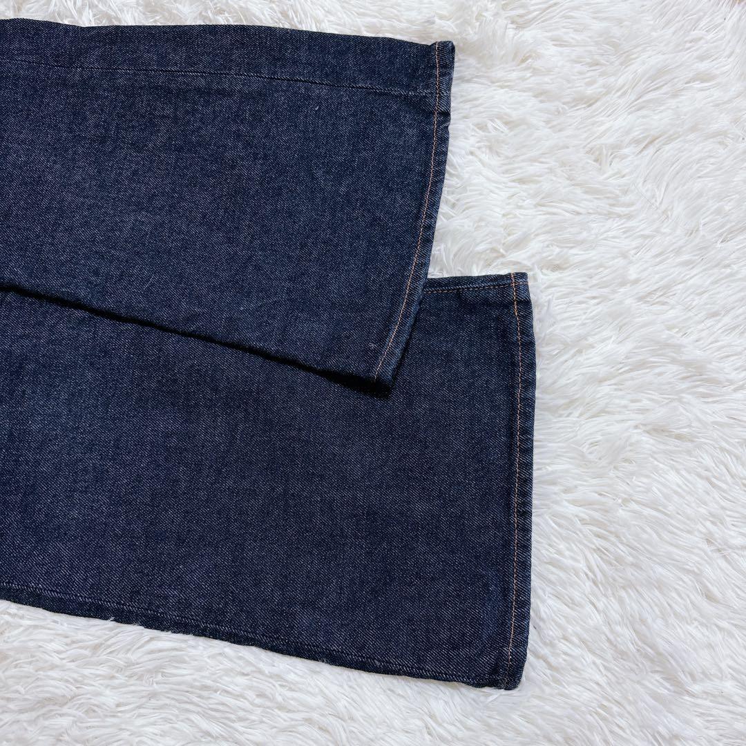 【極美品!!】MOUSSY MVS FLARE フレアデニム 24 　濃紺