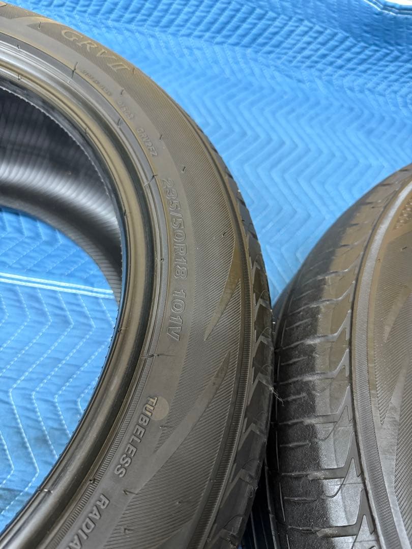 235\50r18 BRIDGESTONE レグノ　バリ山　綺麗　値下げ‼️