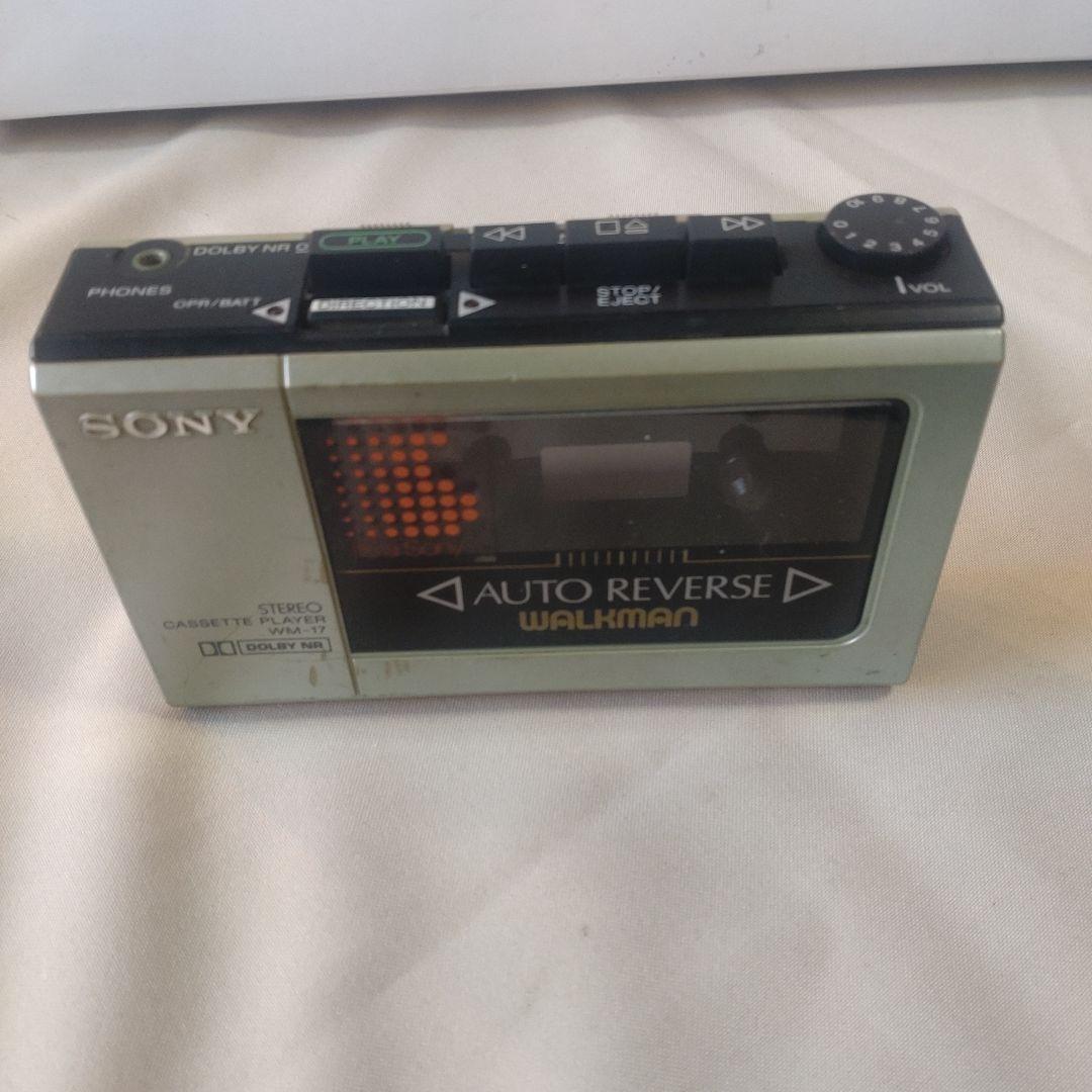 SONY WM-17 カセットプレーヤー（昭和レトロ）