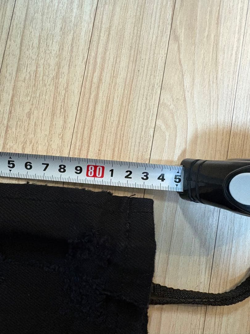 HELIOT EMIL ブラックスタッズパンツ 46