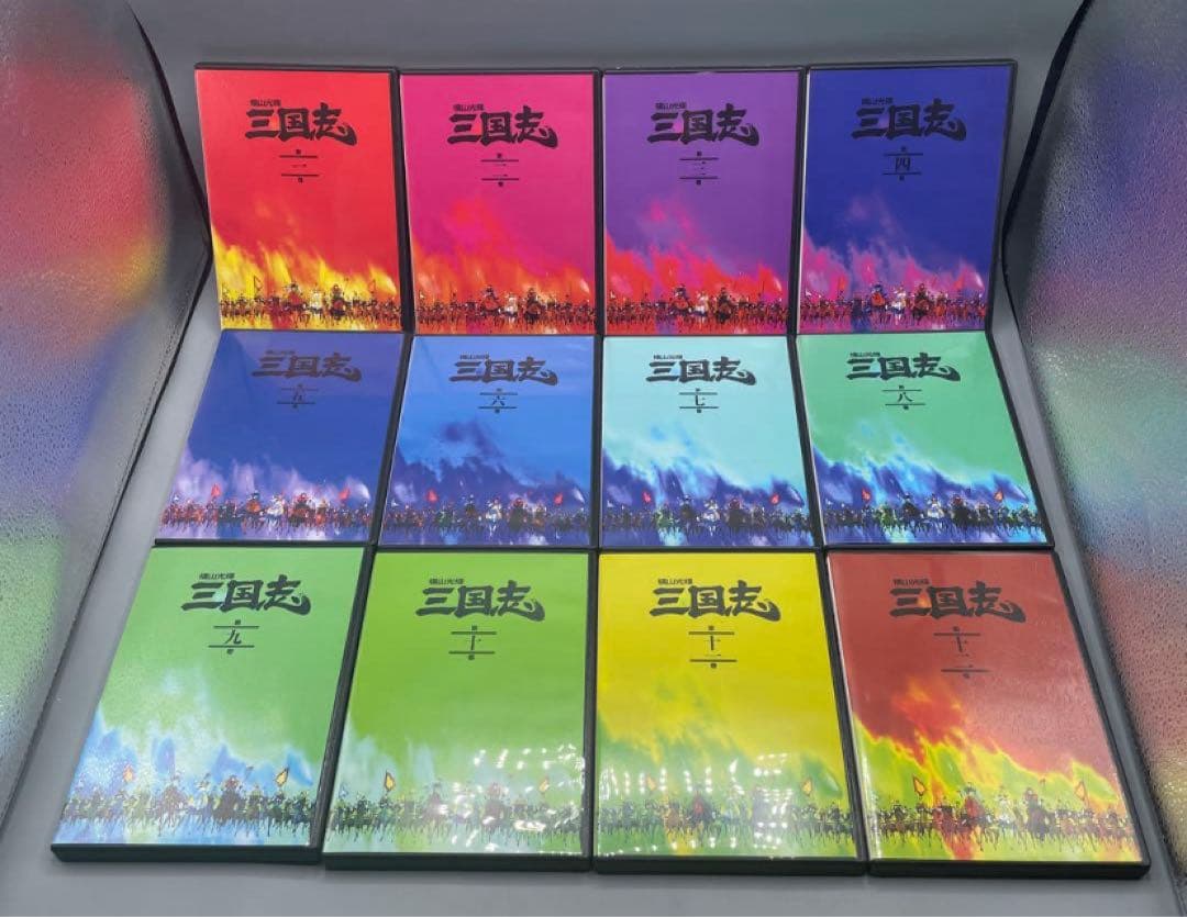 横山光輝 三国志 アニメDVD 全巻 BOX・セル画付き