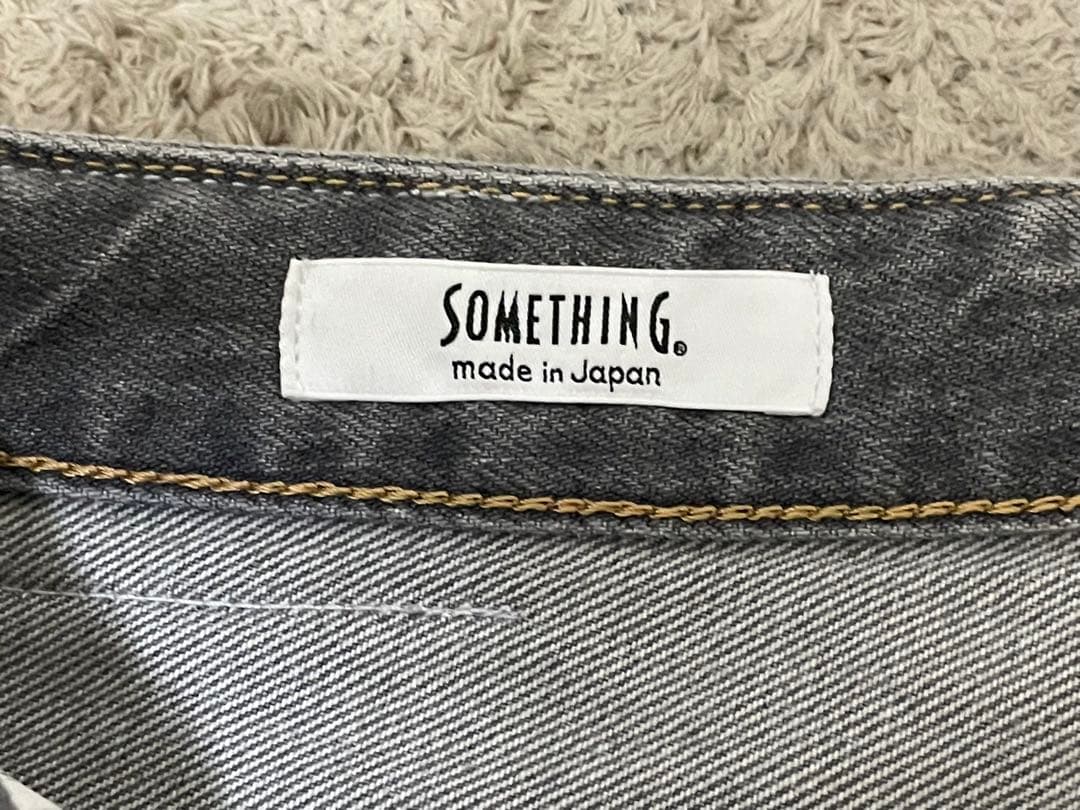 FASHIRU × SOMETHING　バギーフィットジーンズ　サイズ0