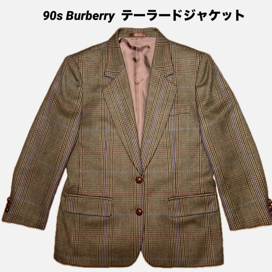 ゆっきー 　90s BURBERRY バーバリー　チェック柄テーラード
