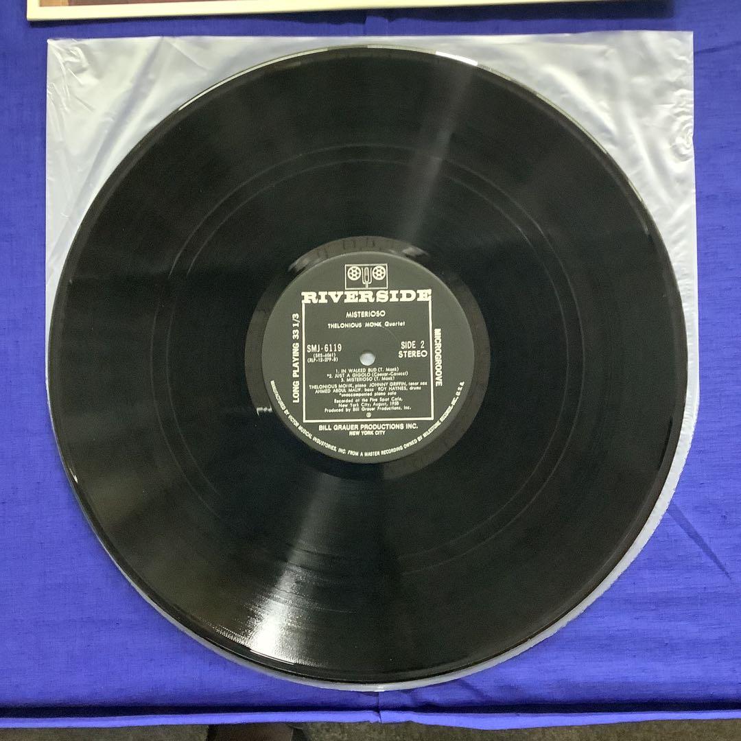 輸入盤LPレコード　Thelonious Monk / Misterioso