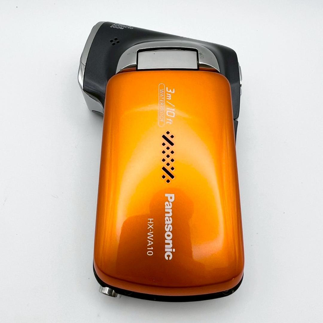 【美品 完動品】Panasonic HX-WA10 防水デジタルムービーカメラ